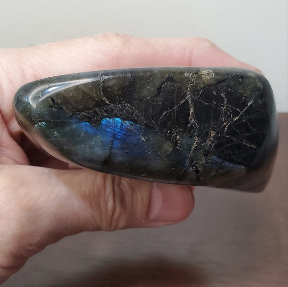 Labradorite Crystal Freeform 0.97 Pounds - Picture 12 of 13